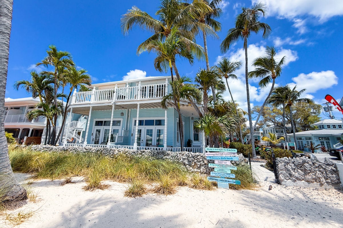 Outside view of Southernmost Beach Resort oceanfront