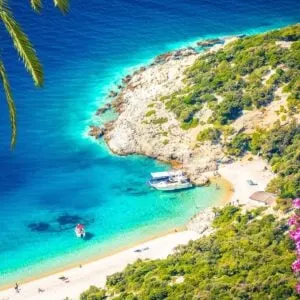 Panoramic View Of Cres, Croatia