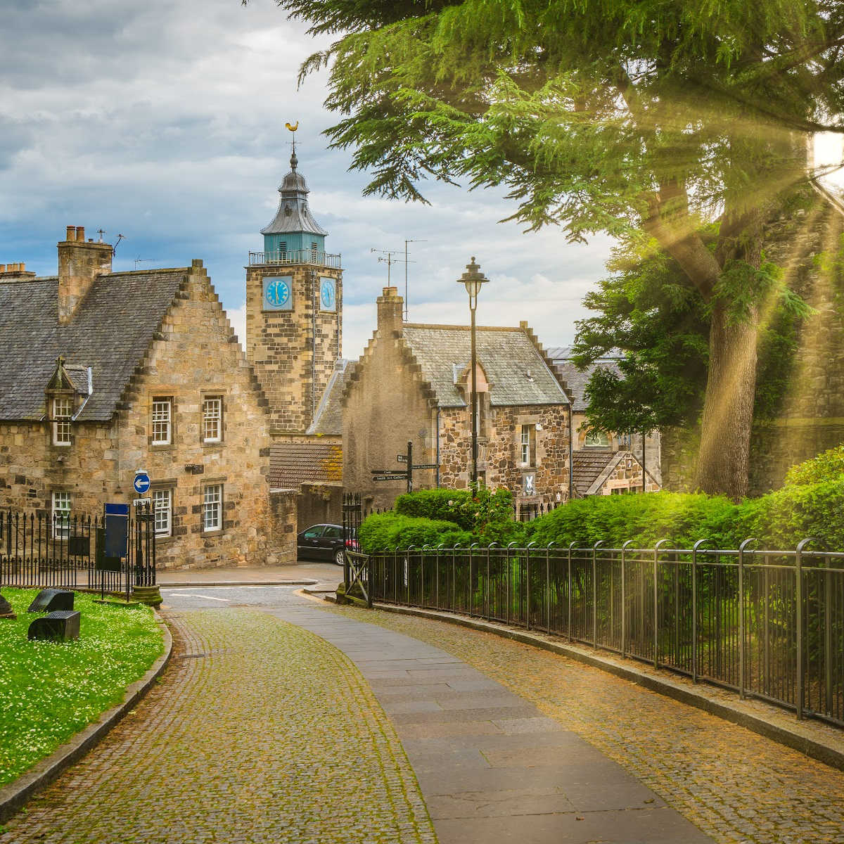 Pathway to Old Town Stirling, Scotland