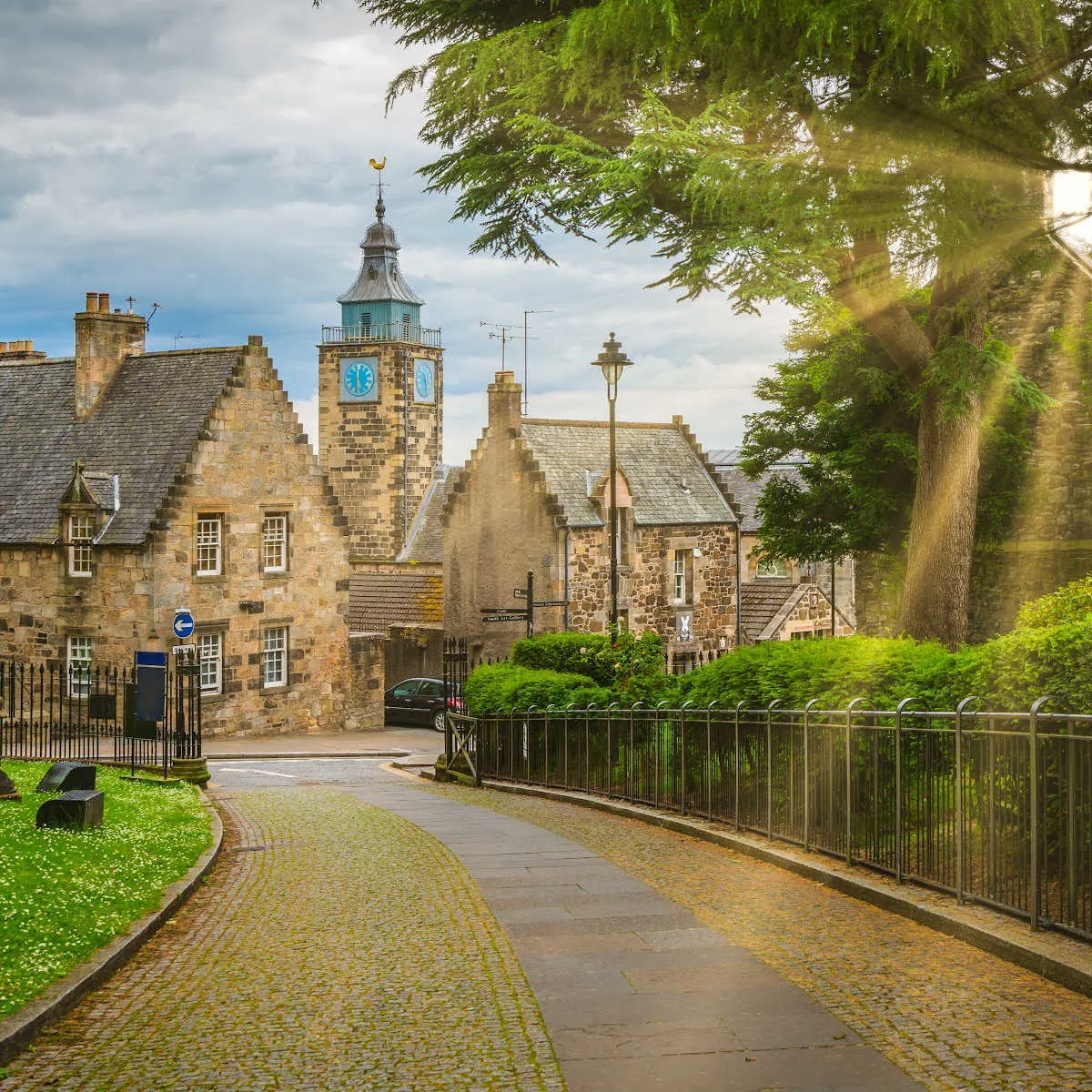Pathway to Old Town Stirling, Scotland