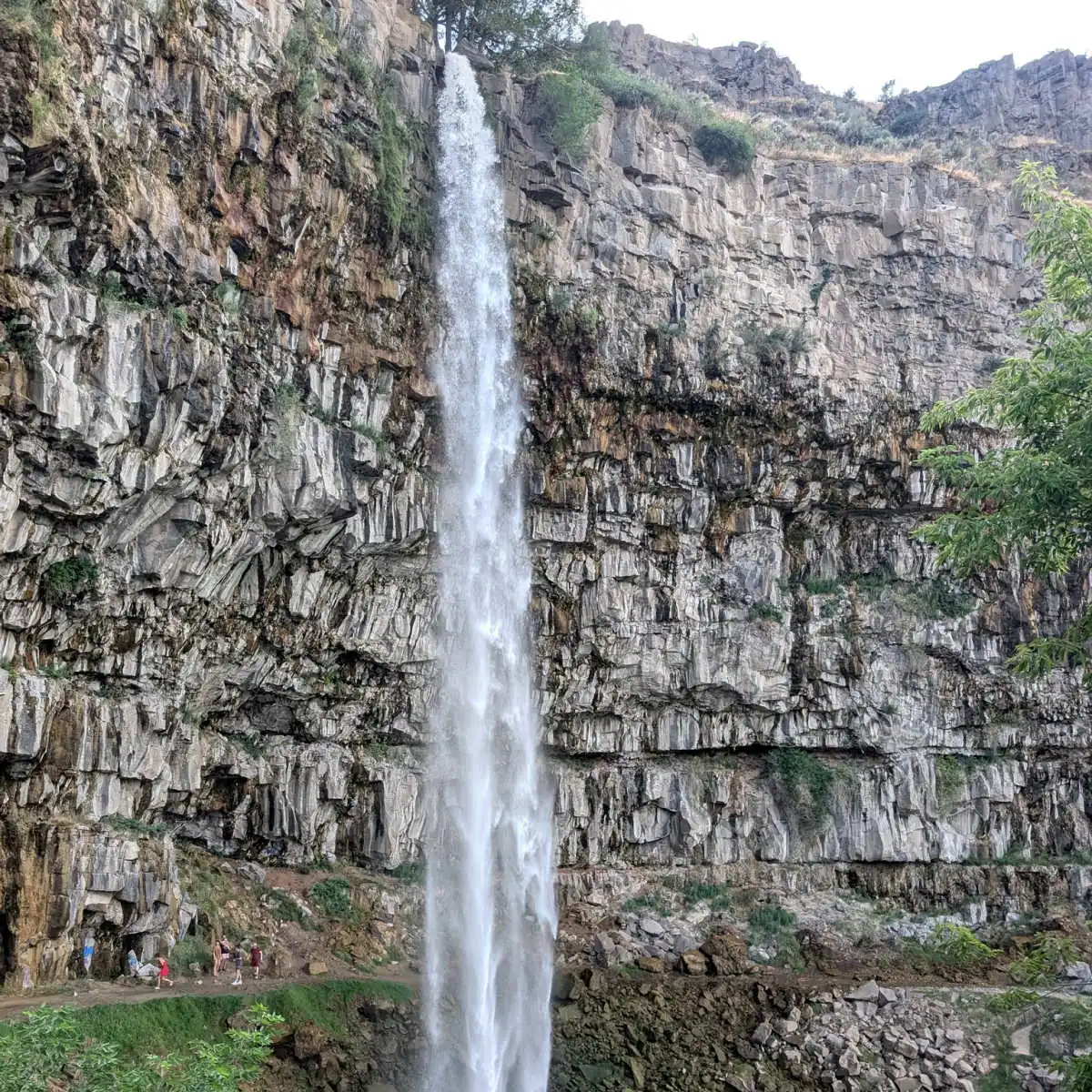 Perrine Coulee waterfall in Twin Falls, Idaho