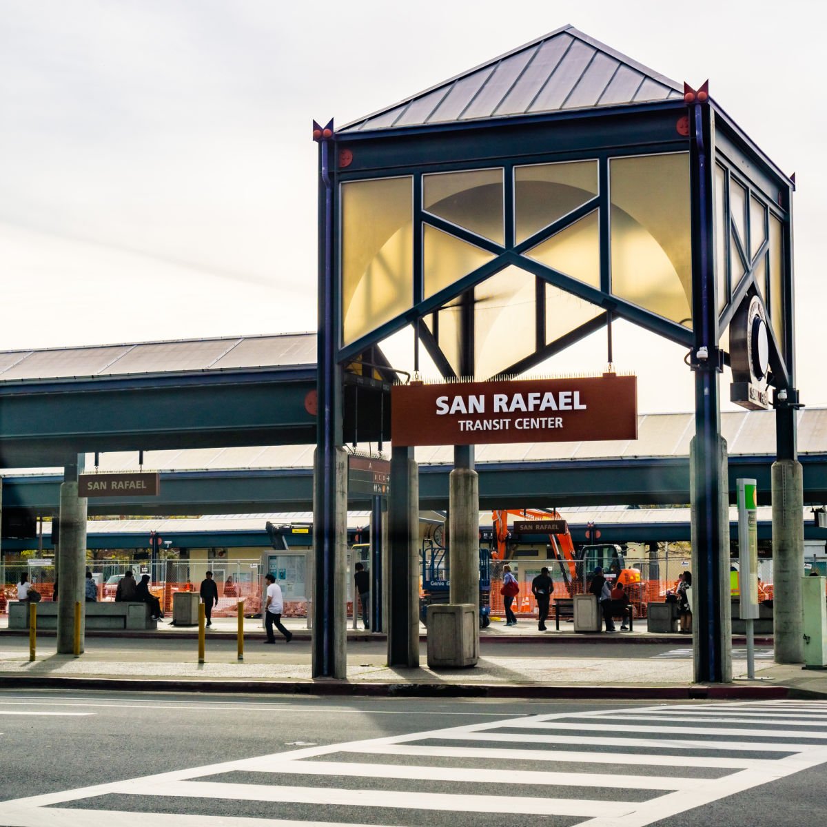 San Rafael, CA transit center