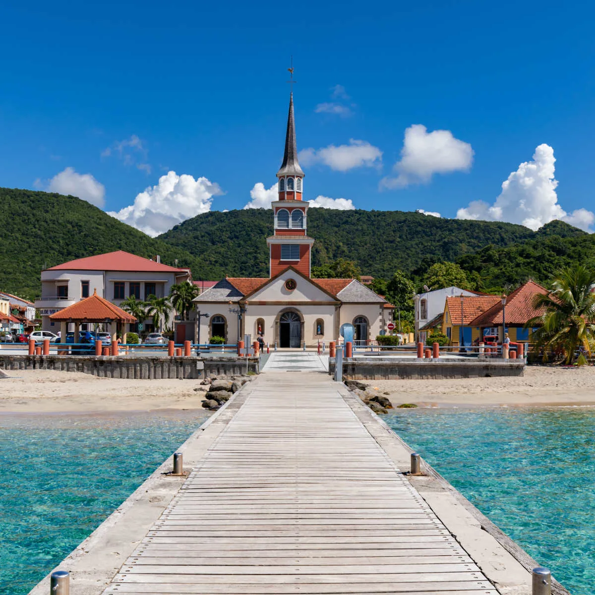 Seaside church in Martinique