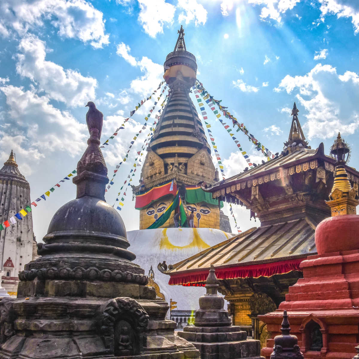 Swayambhunath Temple in Kathmandu