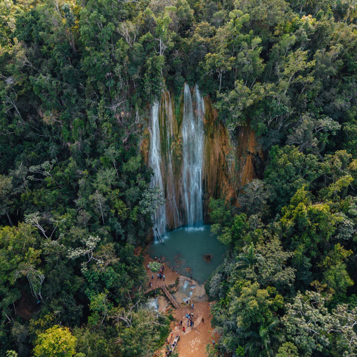 The Dominican Republic's El Limon waterfall