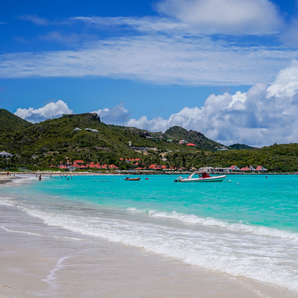 Eau turquoise de Saint Barts