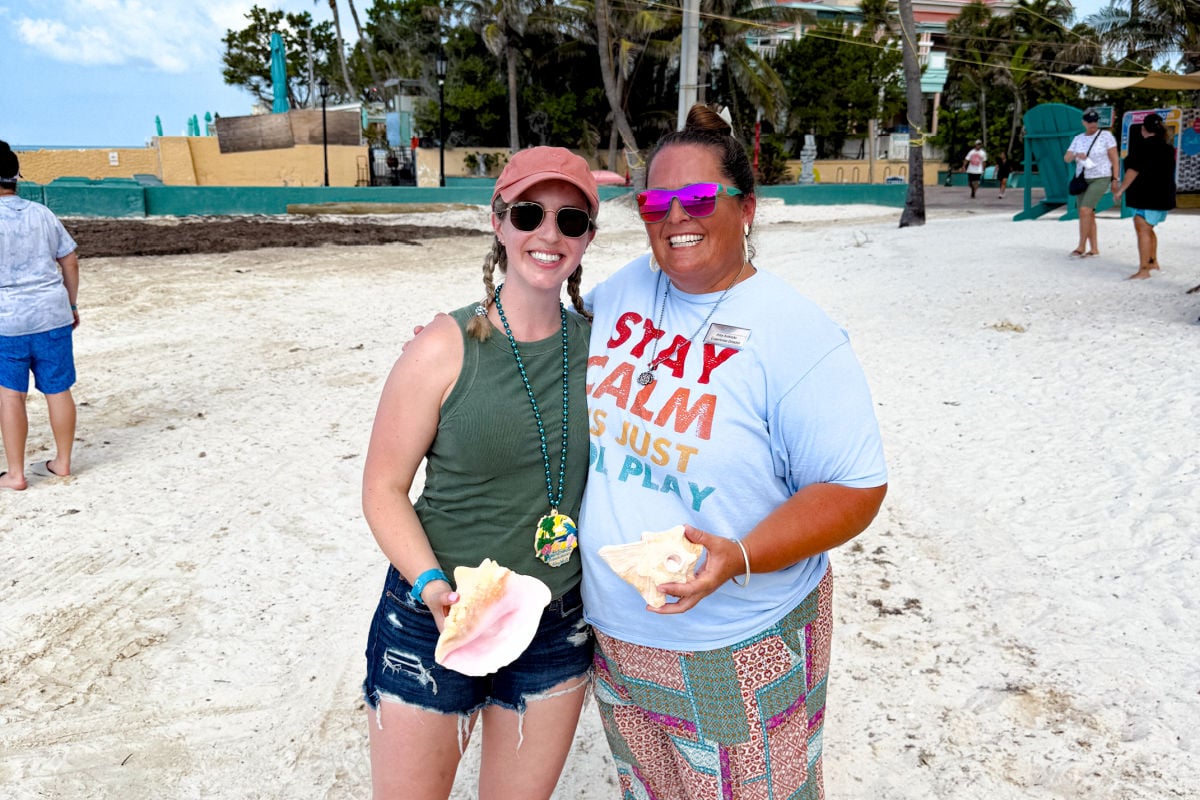 conch blowing class