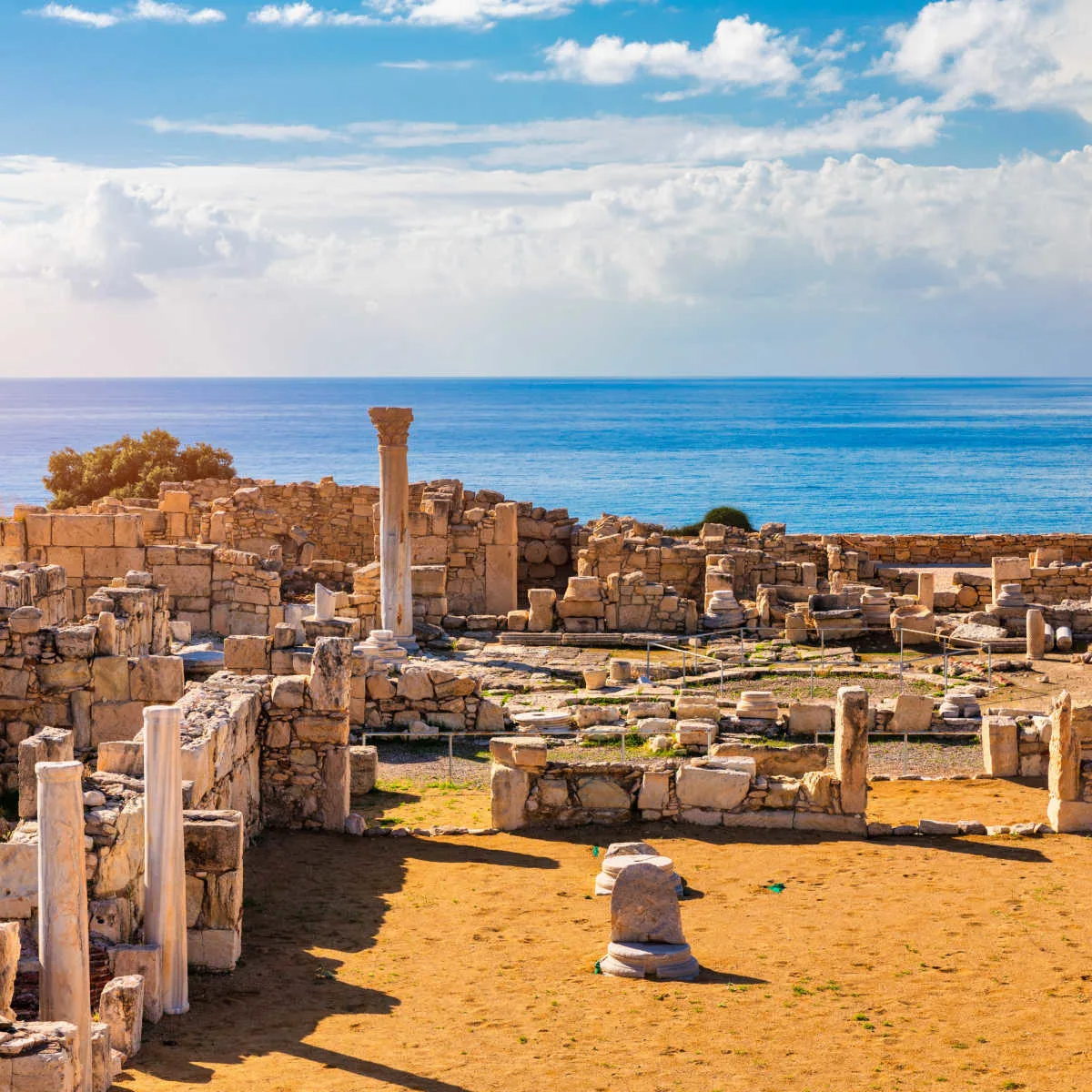 Ancient ruins in Limassol, Cyprus