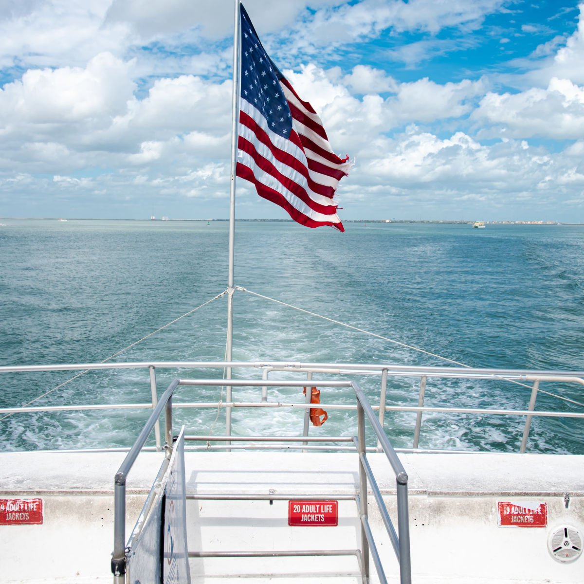 Boat ride in Port Isabel, TX