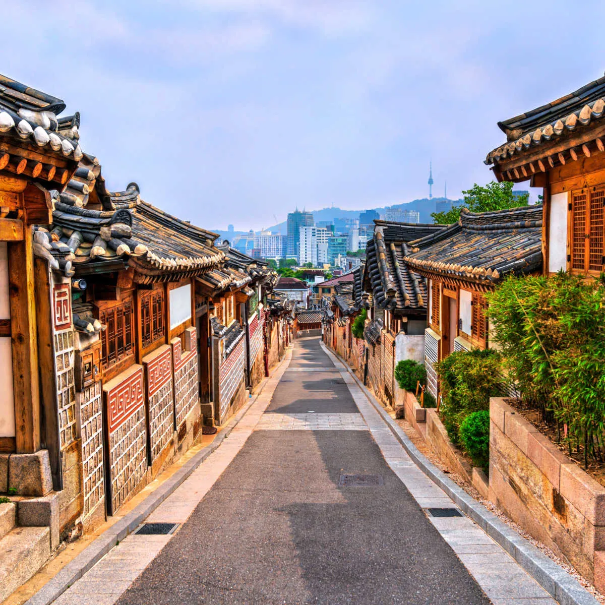 Bukchon Hanok Village in Seoul