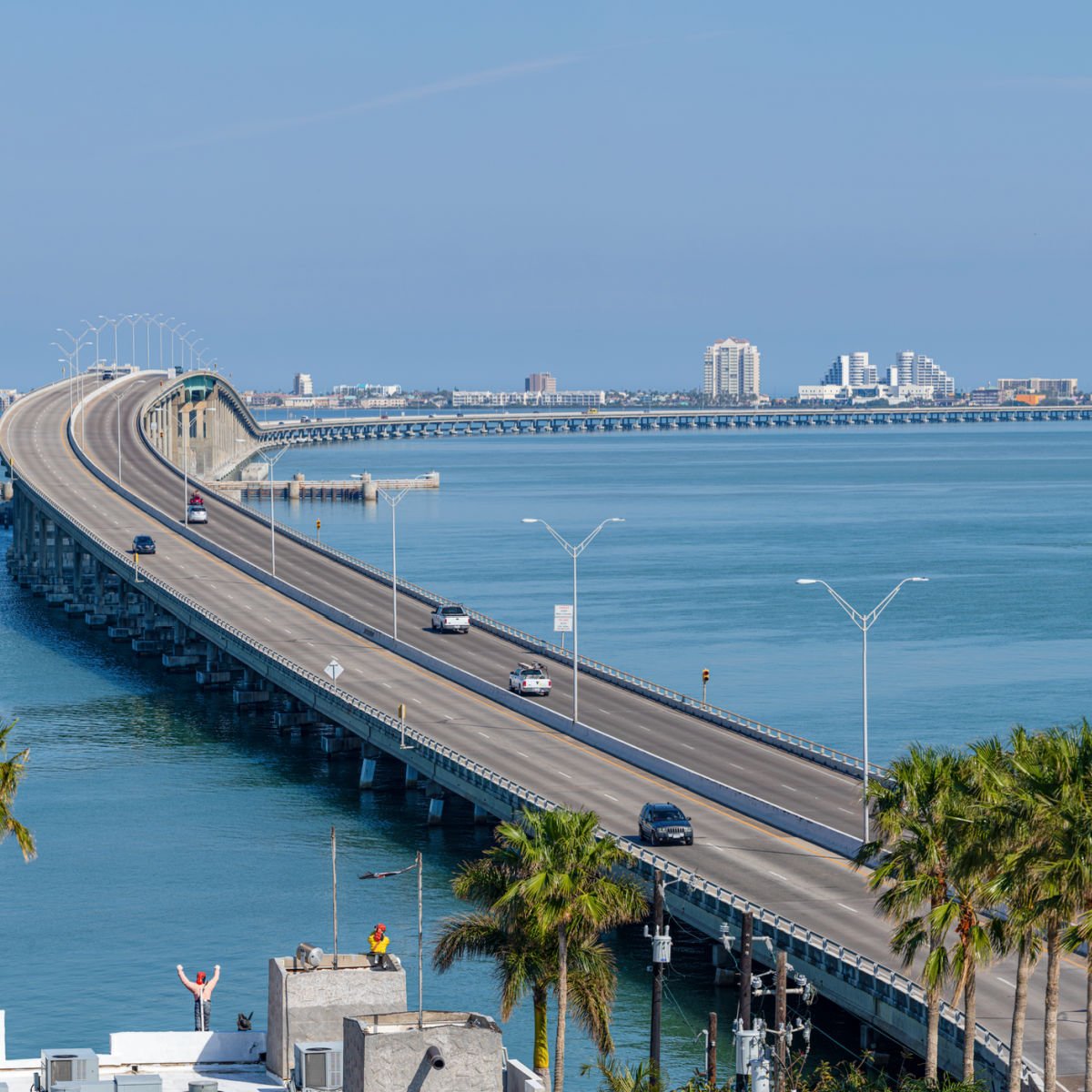 Causeway from Port Isabel to South Padre Island