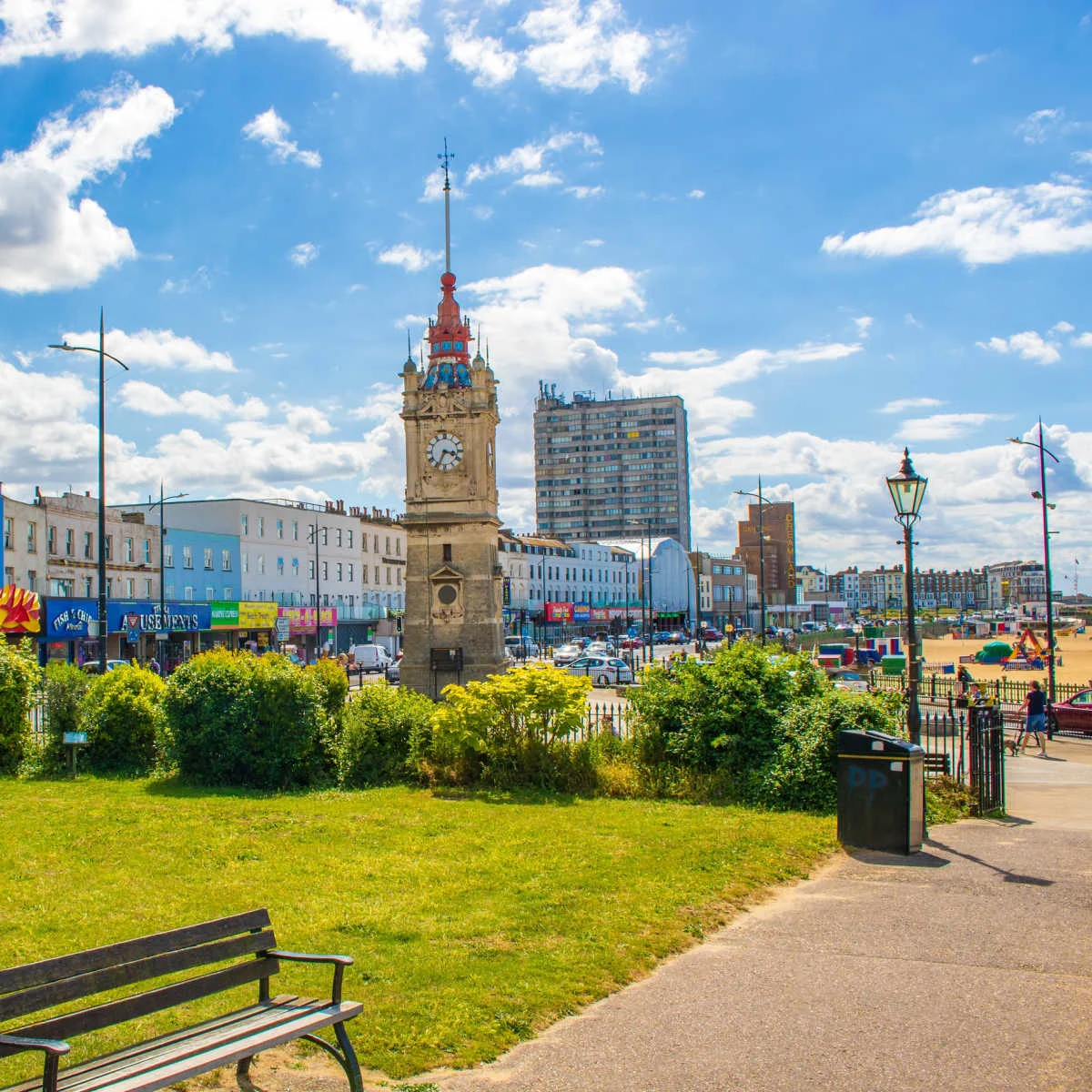 Charming townscape of Margate, UK
