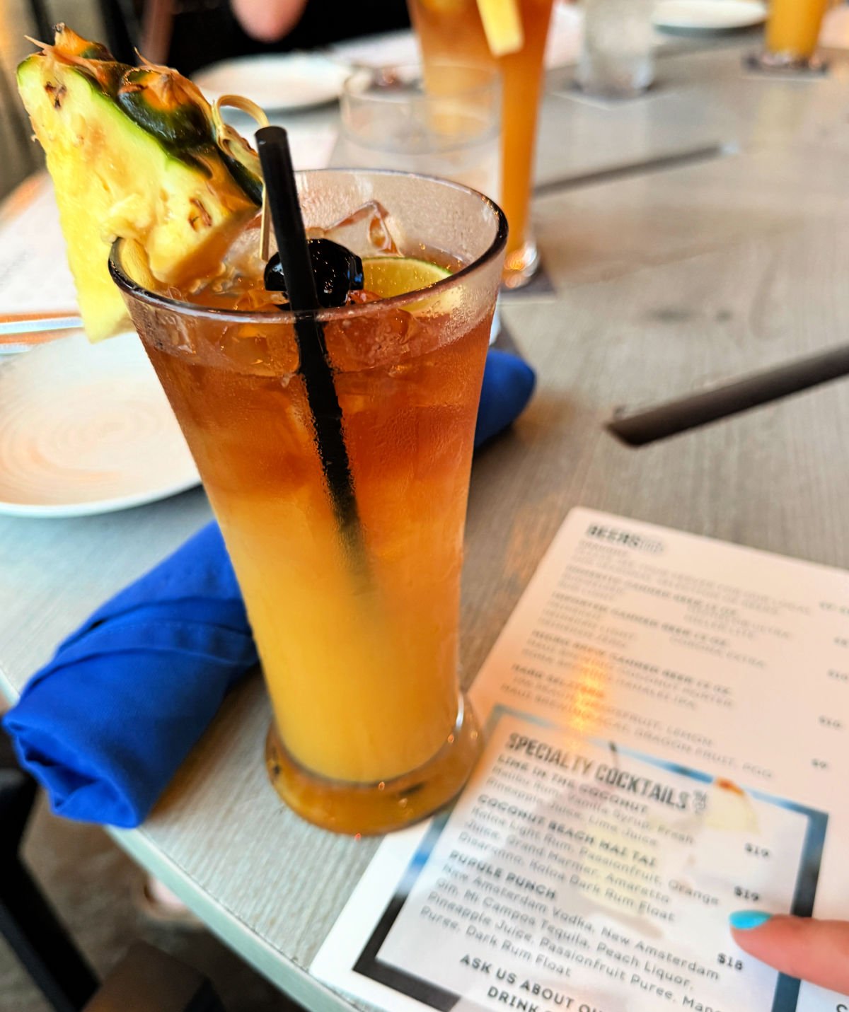 Coconut Beach Mai Tai Shaeraton Kauai