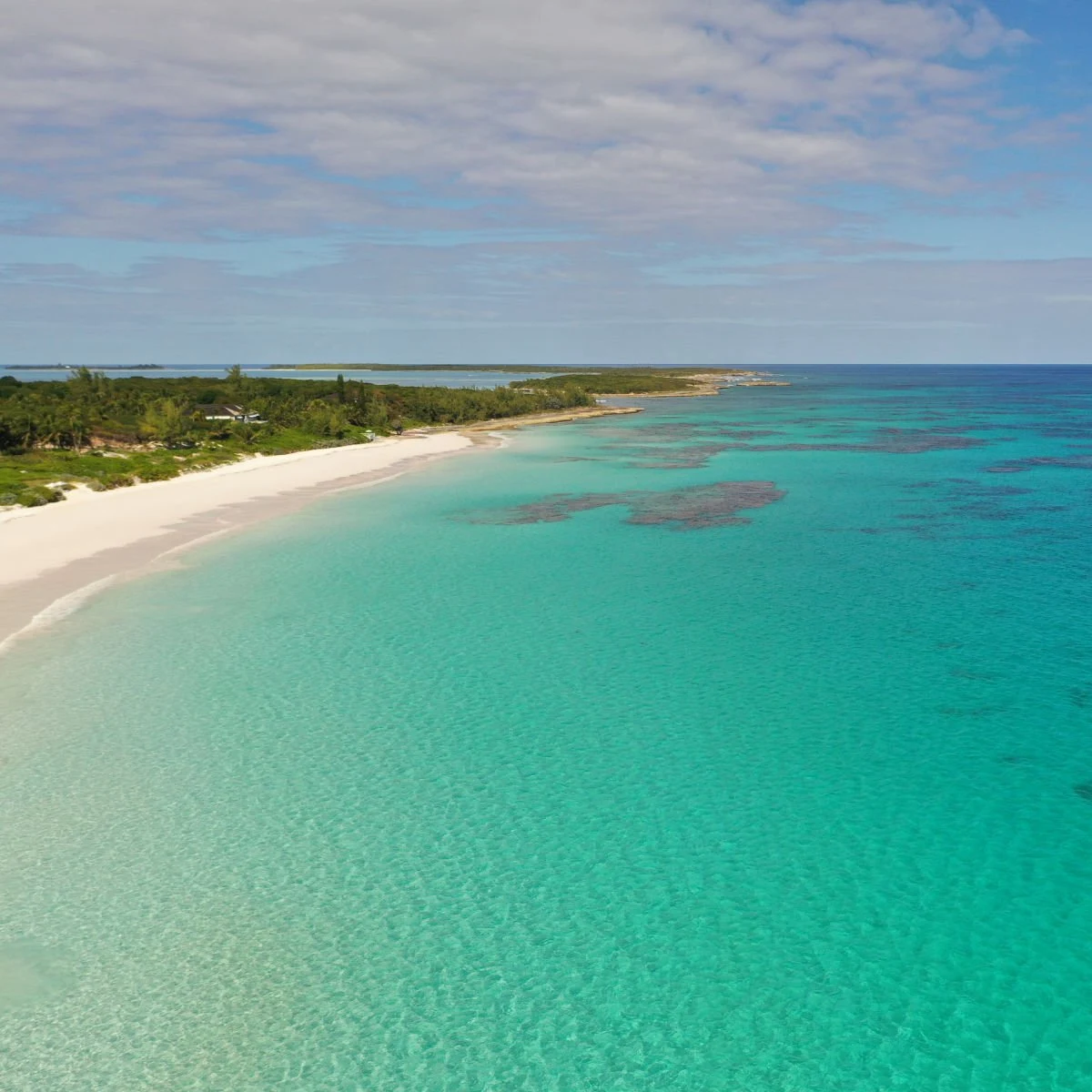 Harbour Island, Bahamas coastline