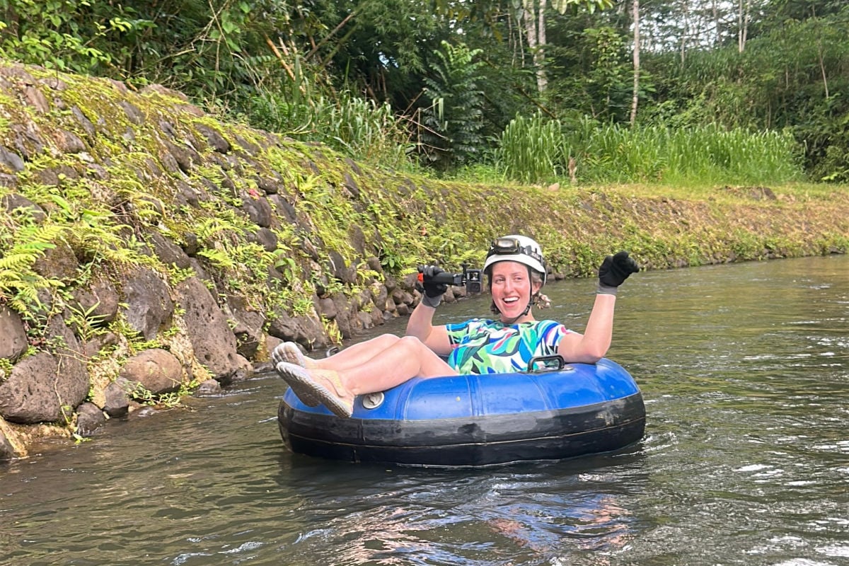 Liz Fox Tubing in Kauai