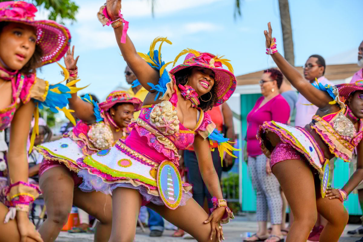 Nassau, Bahamas Goombay festival junkanoo parade
