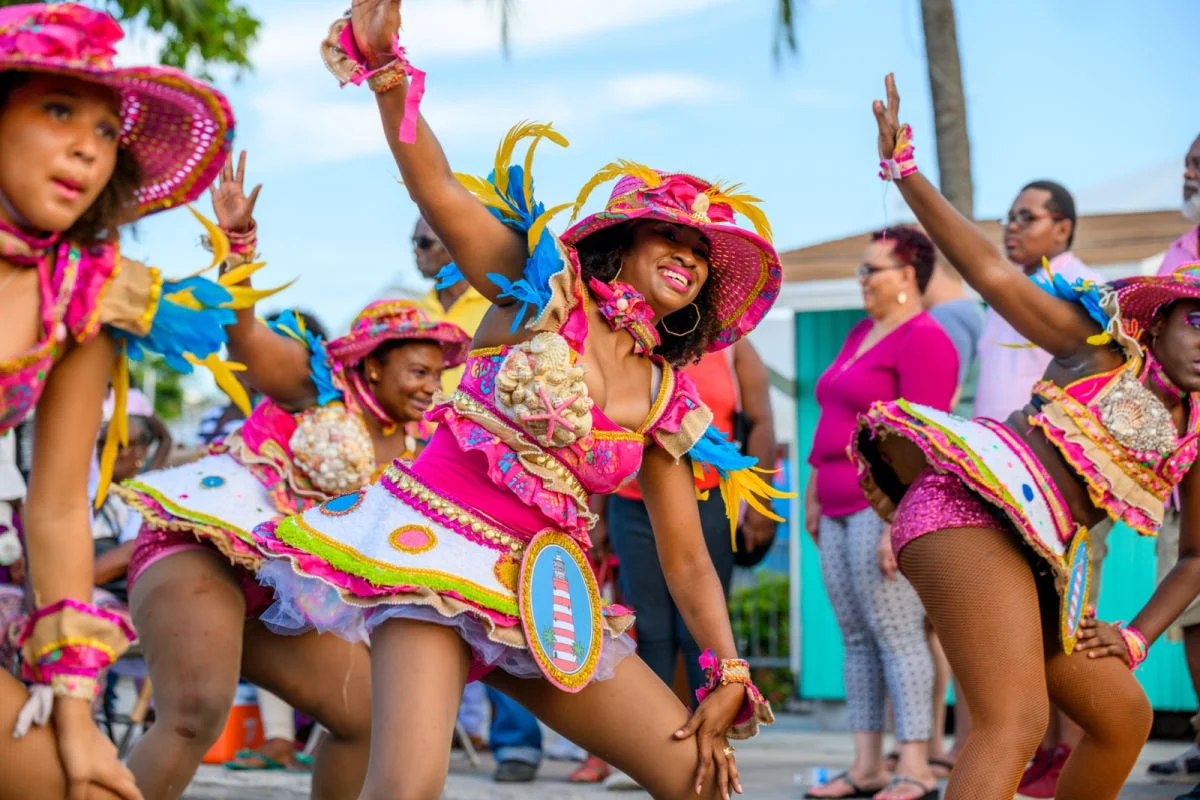 Nassau, Bahamas Goombay festival junkanoo parade