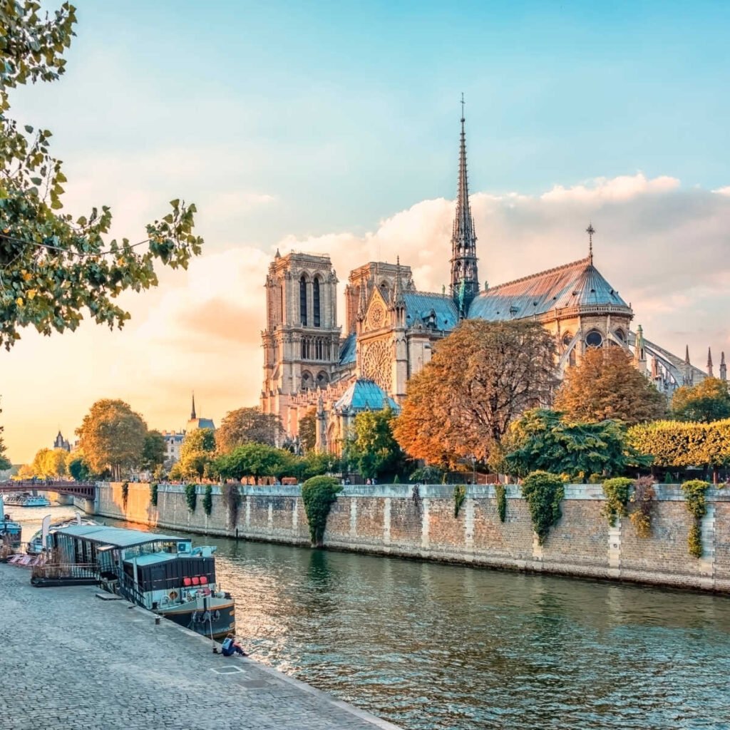 Notre Dame in Paris, France