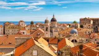 Old city Dubrovnik in a beautiful day, Croatia