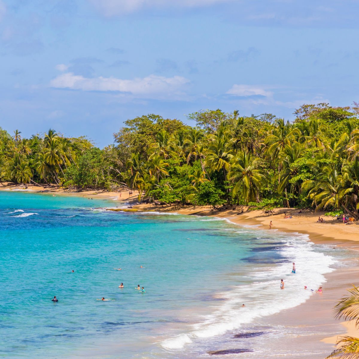 Punta Uva Beach in Limon, Costa Rica