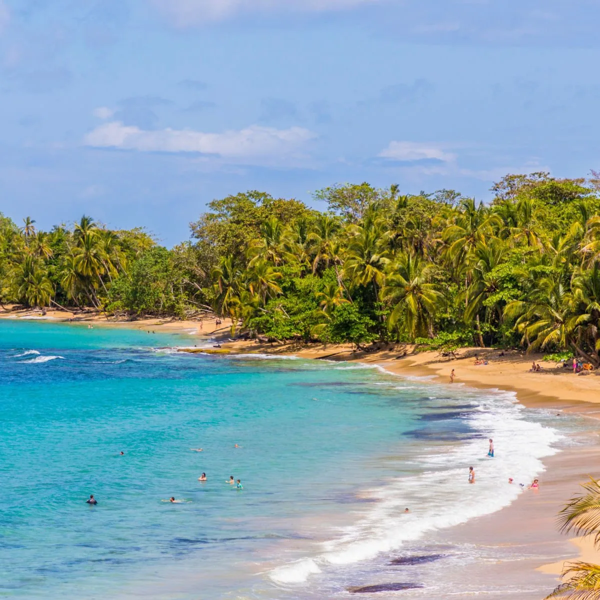 Punta Uva Beach in Limon, Costa Rica
