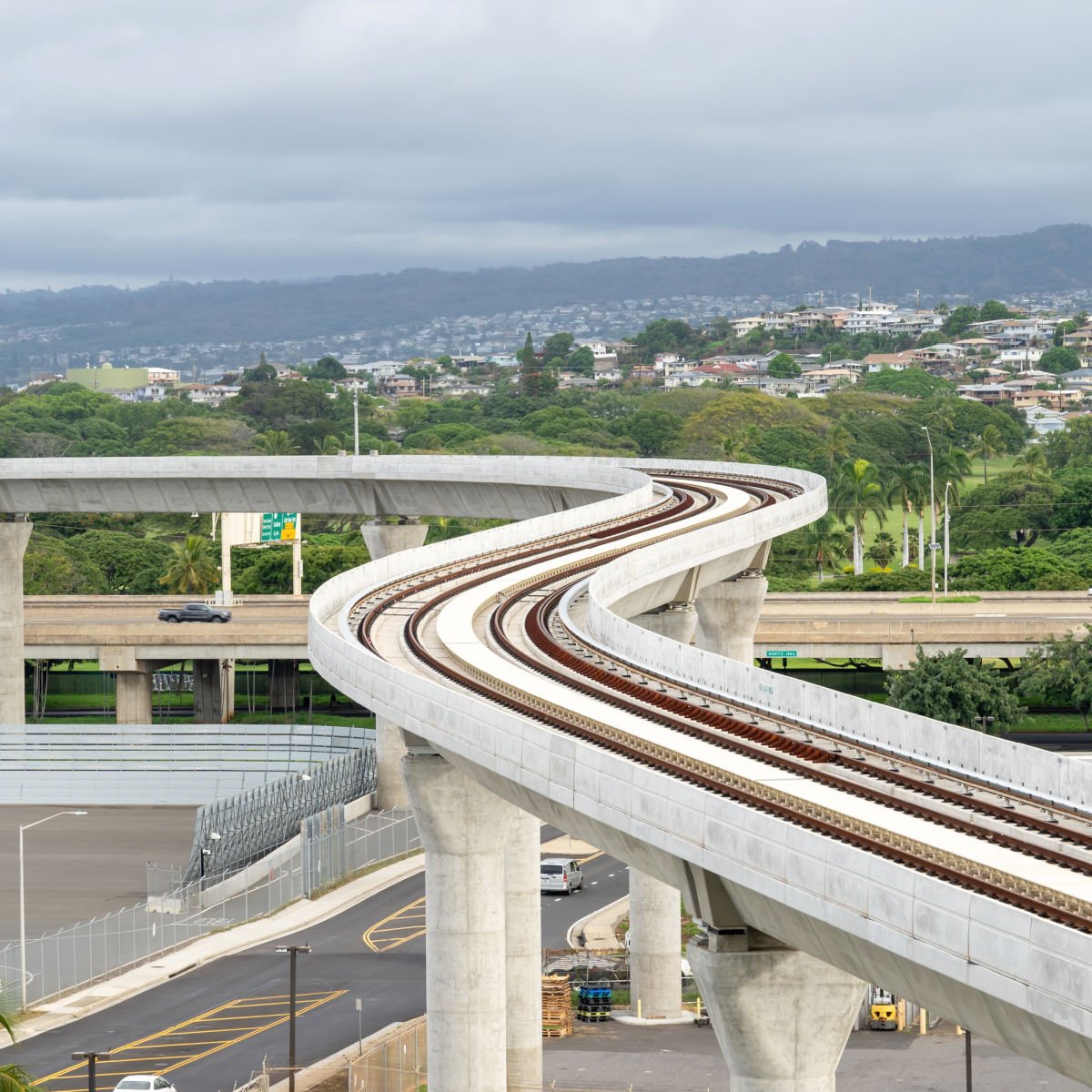 Travelers Can Now Reach Hawaii's Most Popular Airport By Train For The First Time Ever Rail line connecting HNL airport