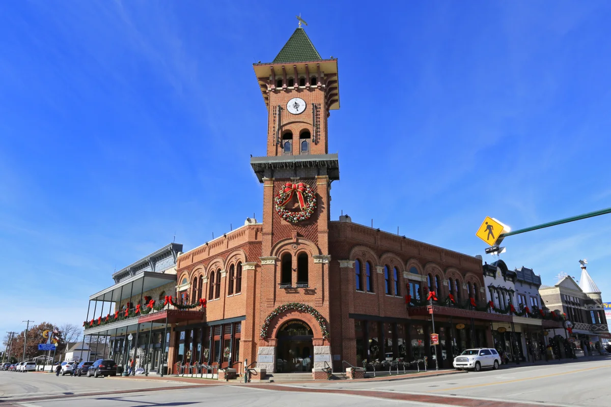 This Beautiful Texas Town Transforms Into A Winter Wonderland
