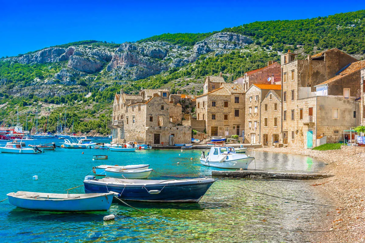 Vis Island In Croatia