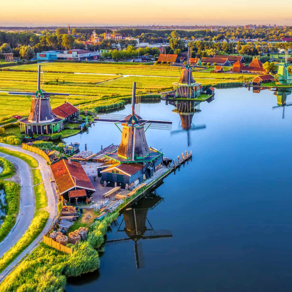 Windmills in Zaandam