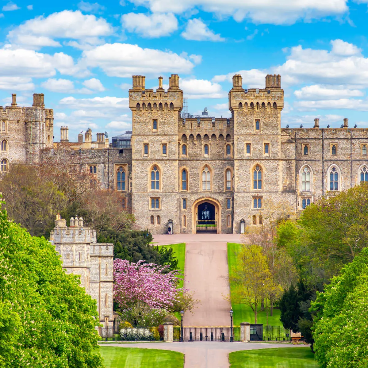 Windsor Castle outside of London