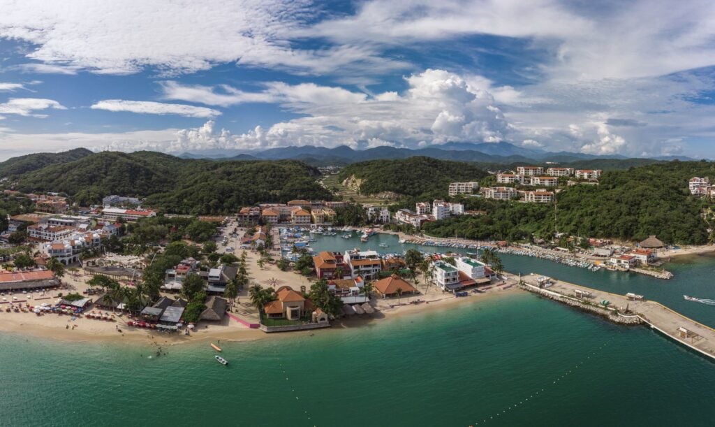 Huatulco, Mexico bay