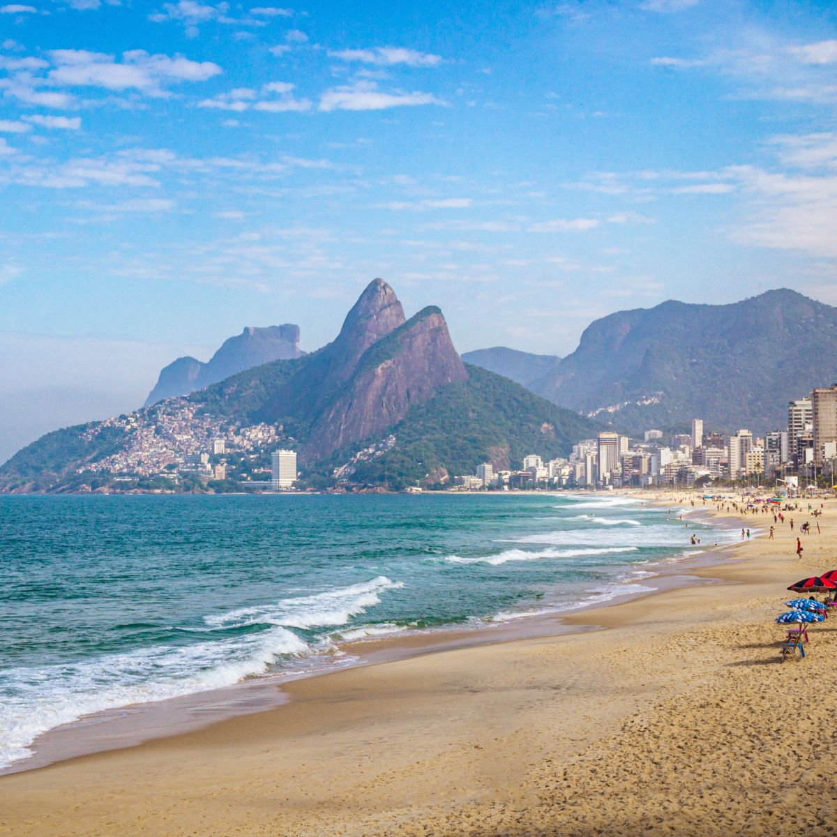 Arpoador Beach in Rio de Janeiro, Brazil