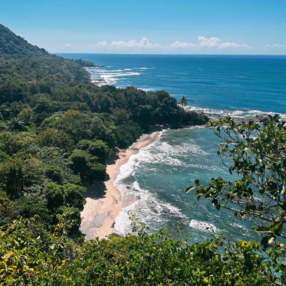 Beautiful beaches of Santa Teresa, Costa Rica