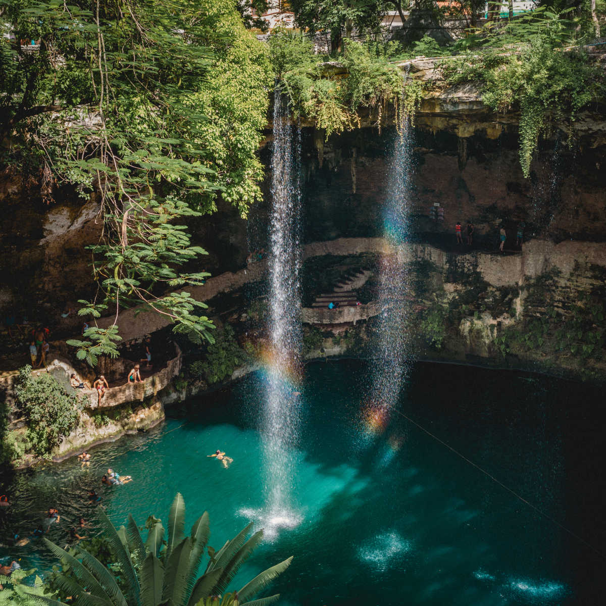 Cenote Zaci in Valladolid