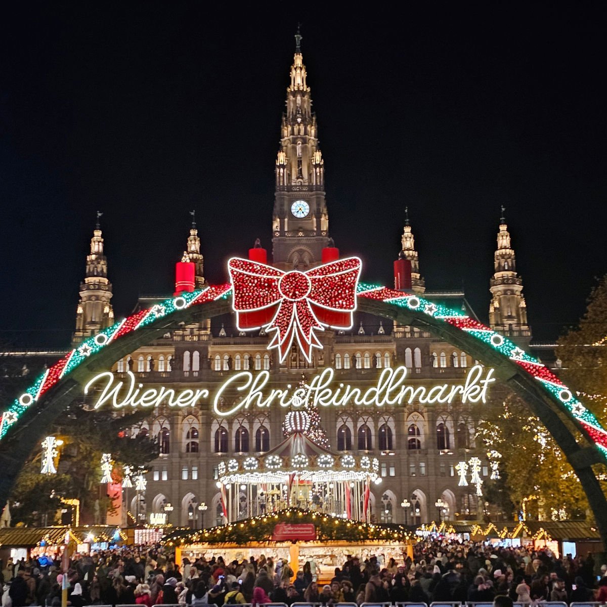 Christmas market in Vienna