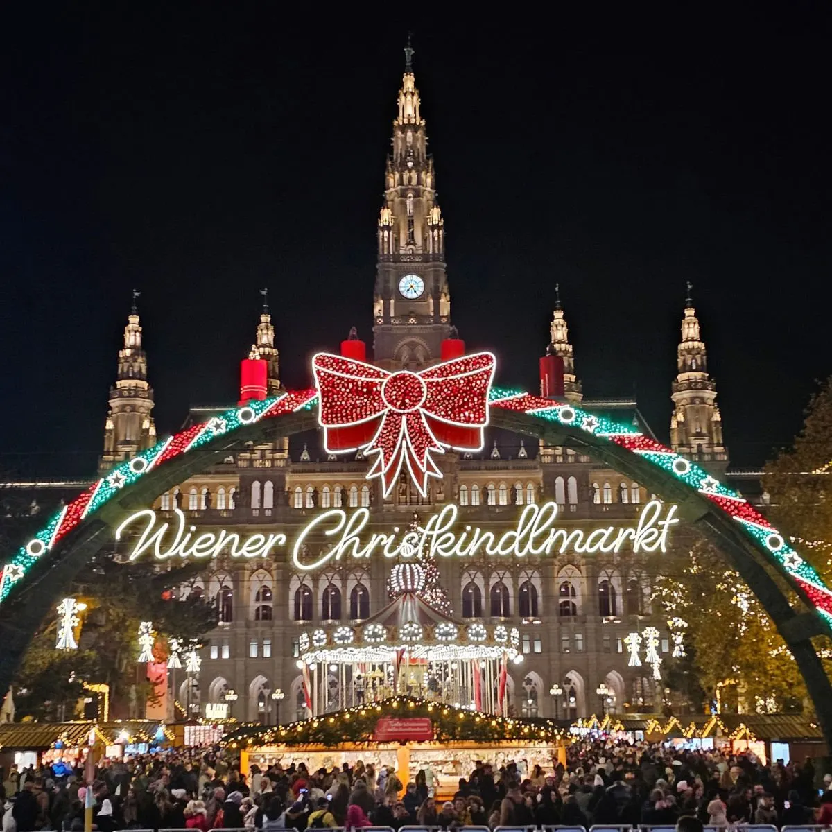 Christmas market in Vienna