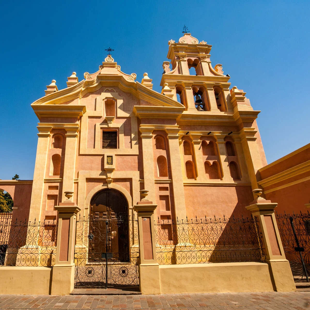 Colonial Santa Teresa Church In Cordoba, Argentina