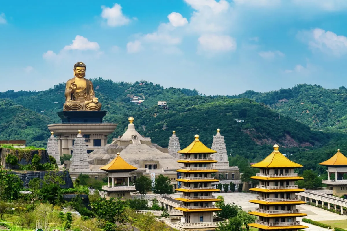 Fo Guang Shan Buddha Museum in Taiwan