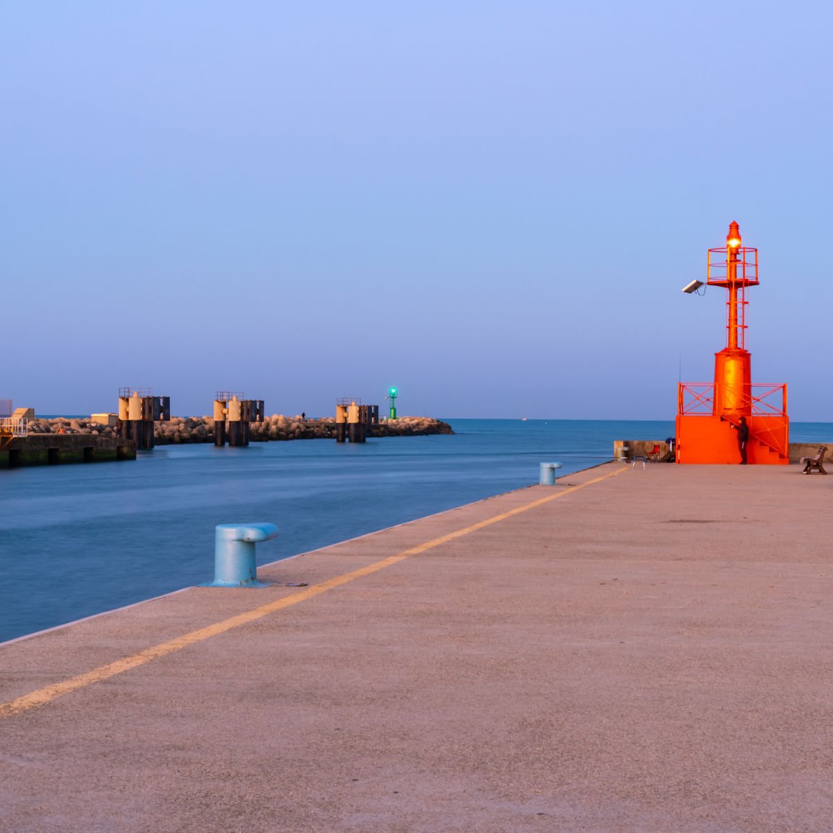 Fiumicino, Italy port