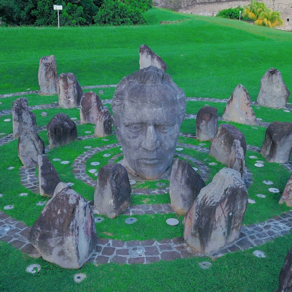 Fort Delgres monument in Guadeloupe