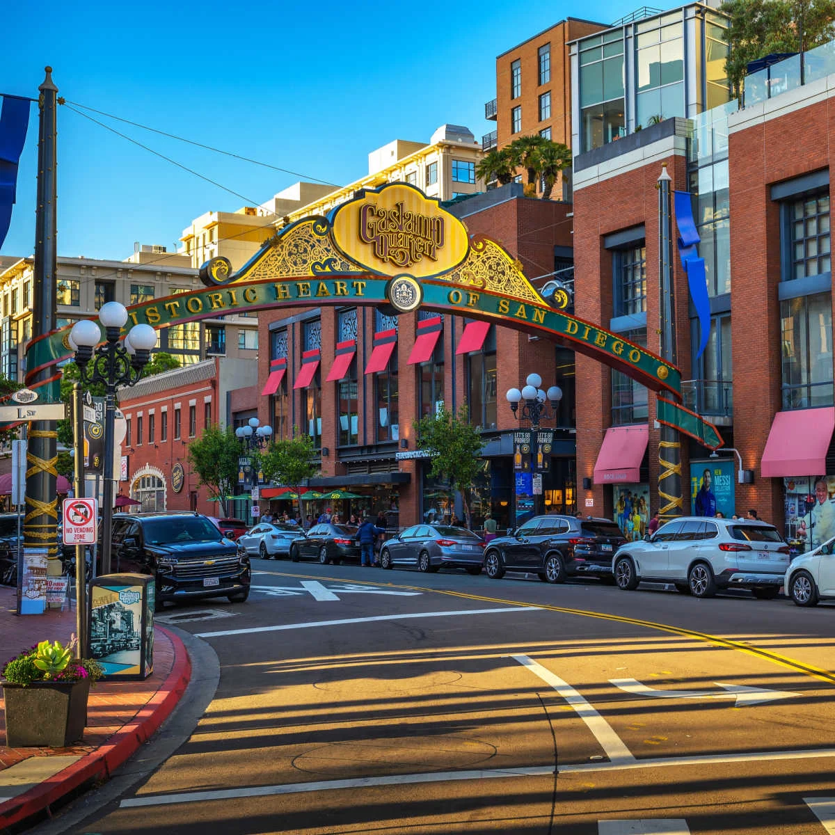 Gaslamp Quarter of San Diego, CA