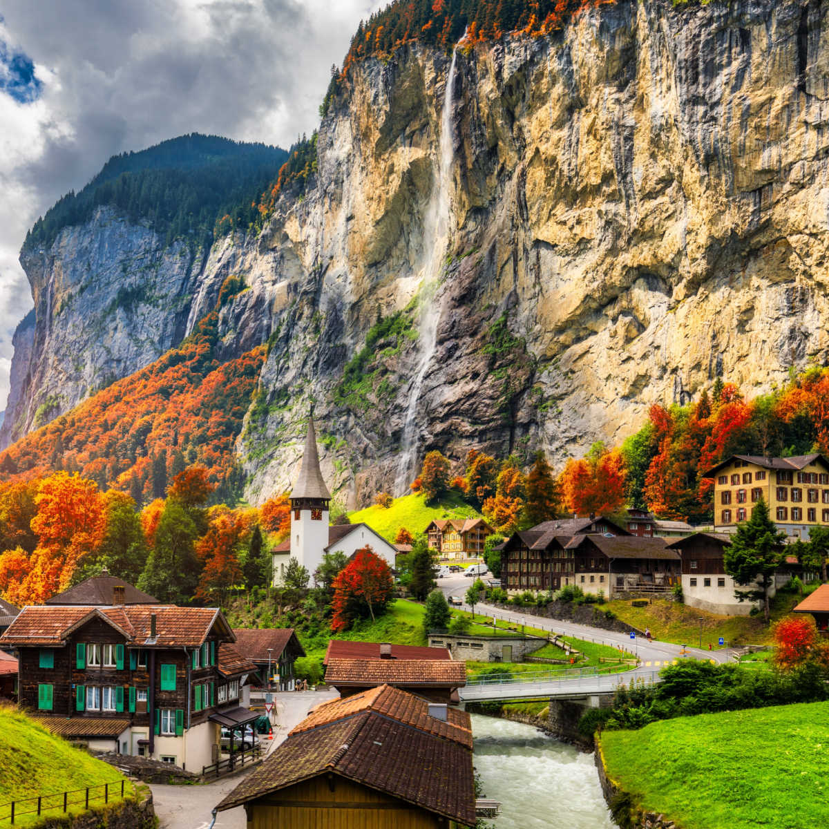 Lauterbrunnen in Autumn