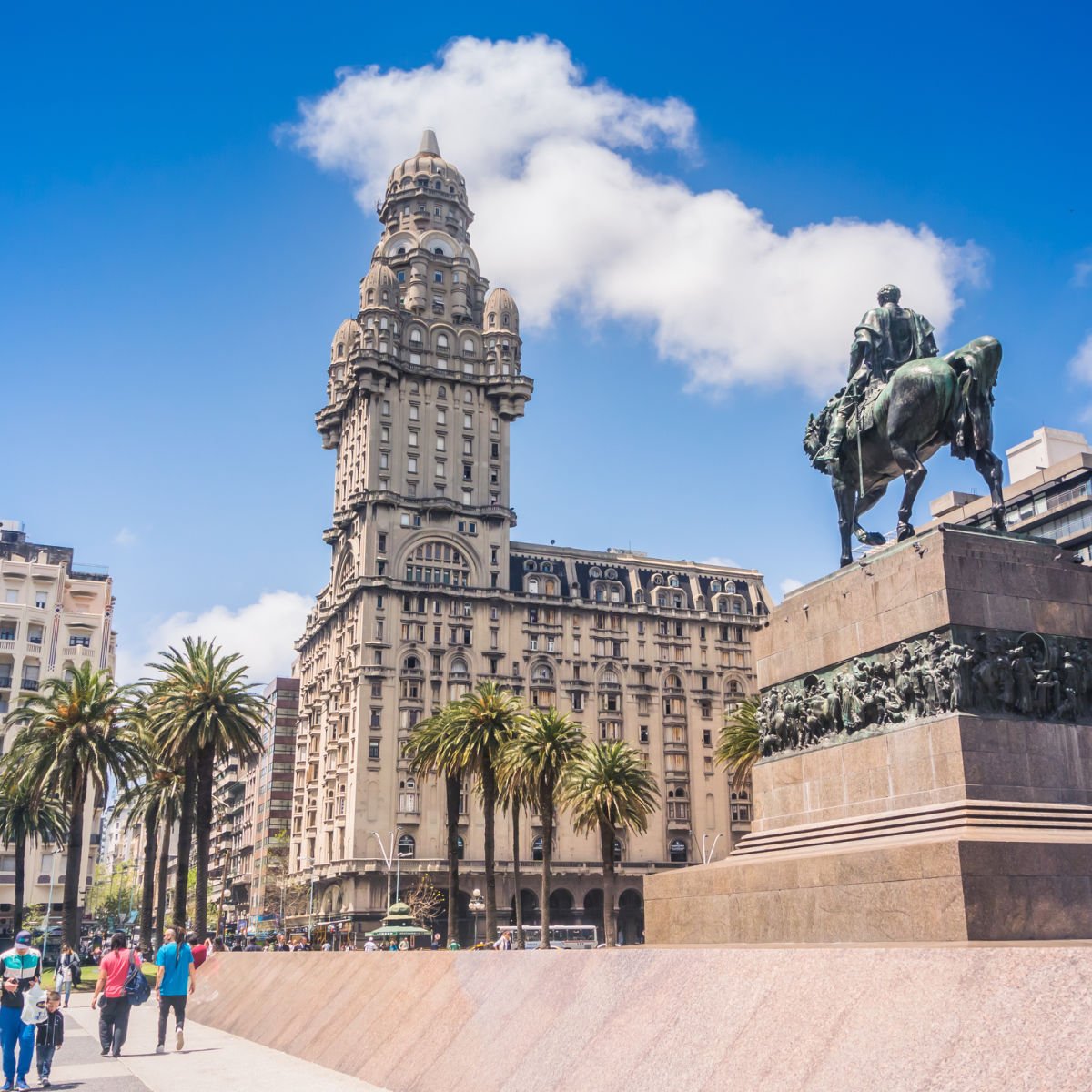 Mausoleo de José Gervasio Artigas monument in Montevideo, Uruguay