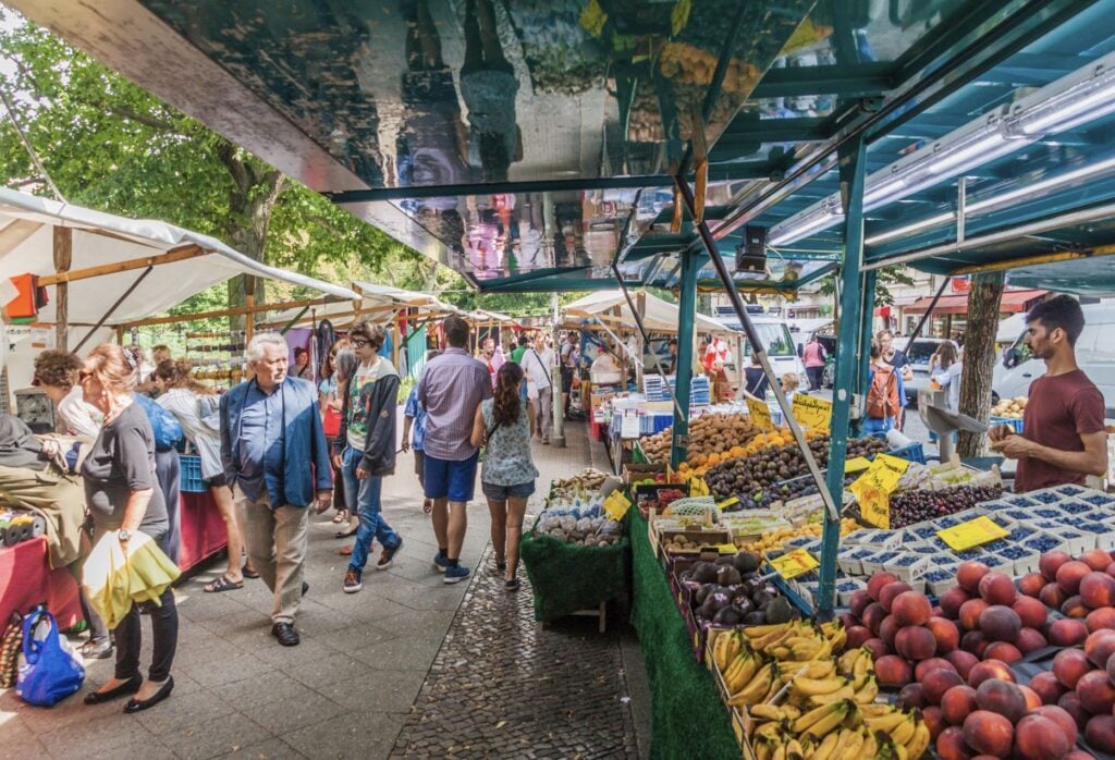 Maybachufer, Berlin, Germany Turkish Market