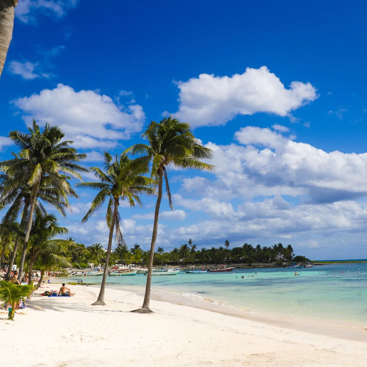Paradisal beach in Akumal, MX