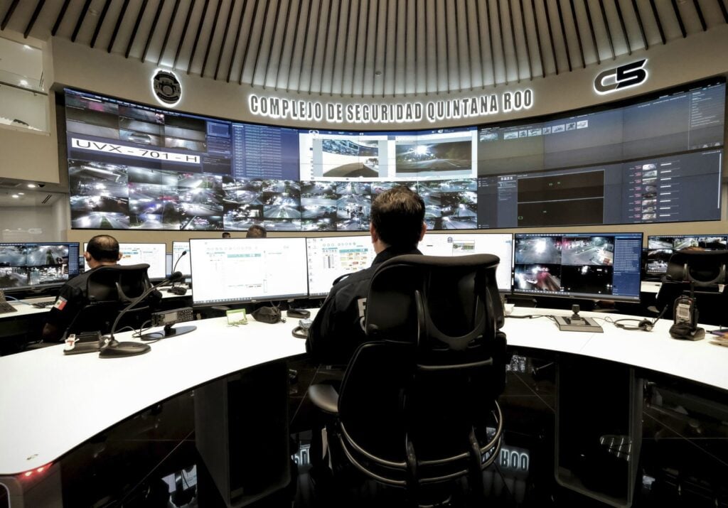 Police Monitoring station Quintana Roo