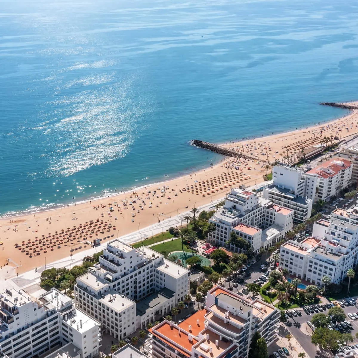 Portuguese city of Quarteira