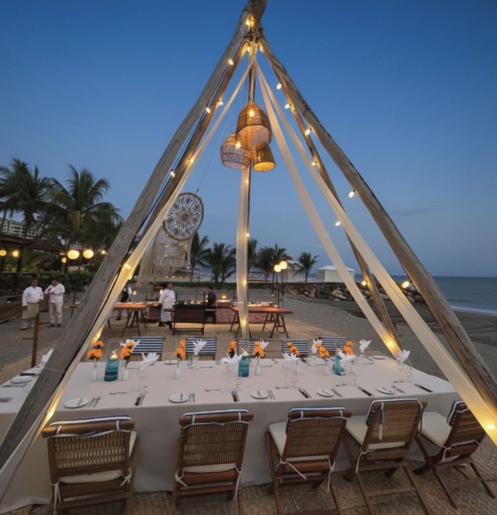 Private Beach Dinner