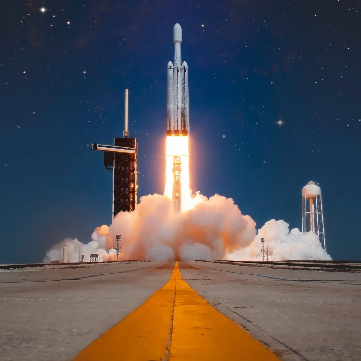 SpaceX rocket launch