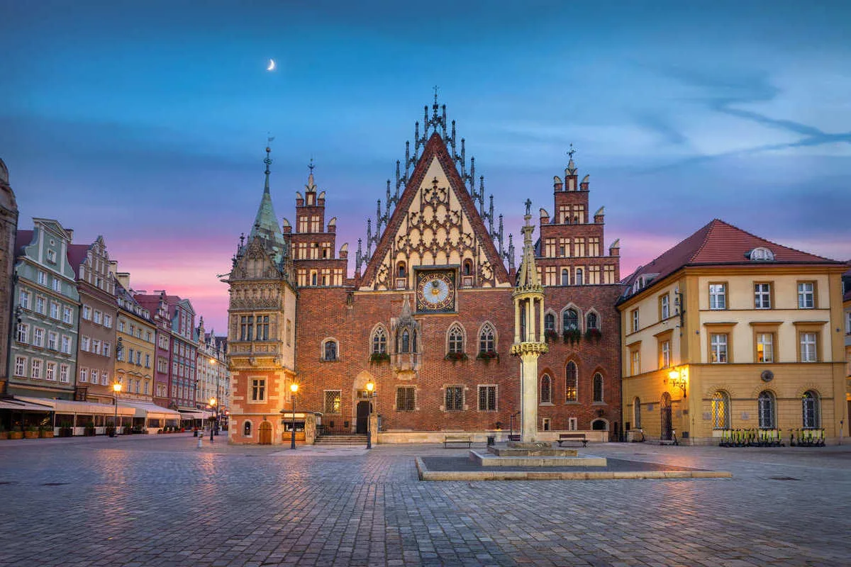 Wroclaw Gothic Town Hall, Poland